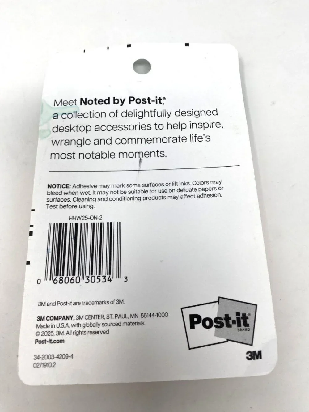 Post-It includes pink